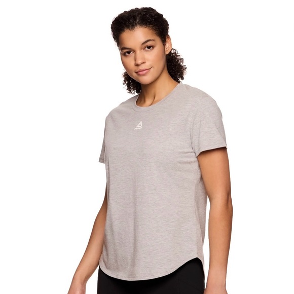 Reebok Women’s Identity Short Sleeve Tee with Small Logo, Sizes S Gym Workout - Picture 3 of 8